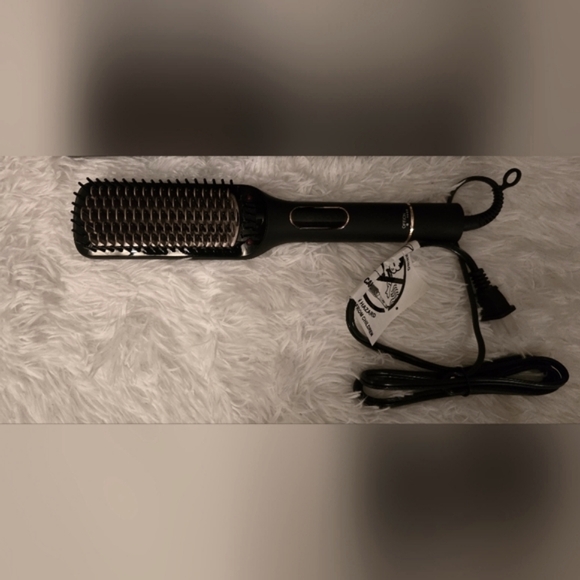 Nicebay Hair Straightener Brush with Rotatable Temperature Adjustment, 6 Setting - Picture 3 of 11